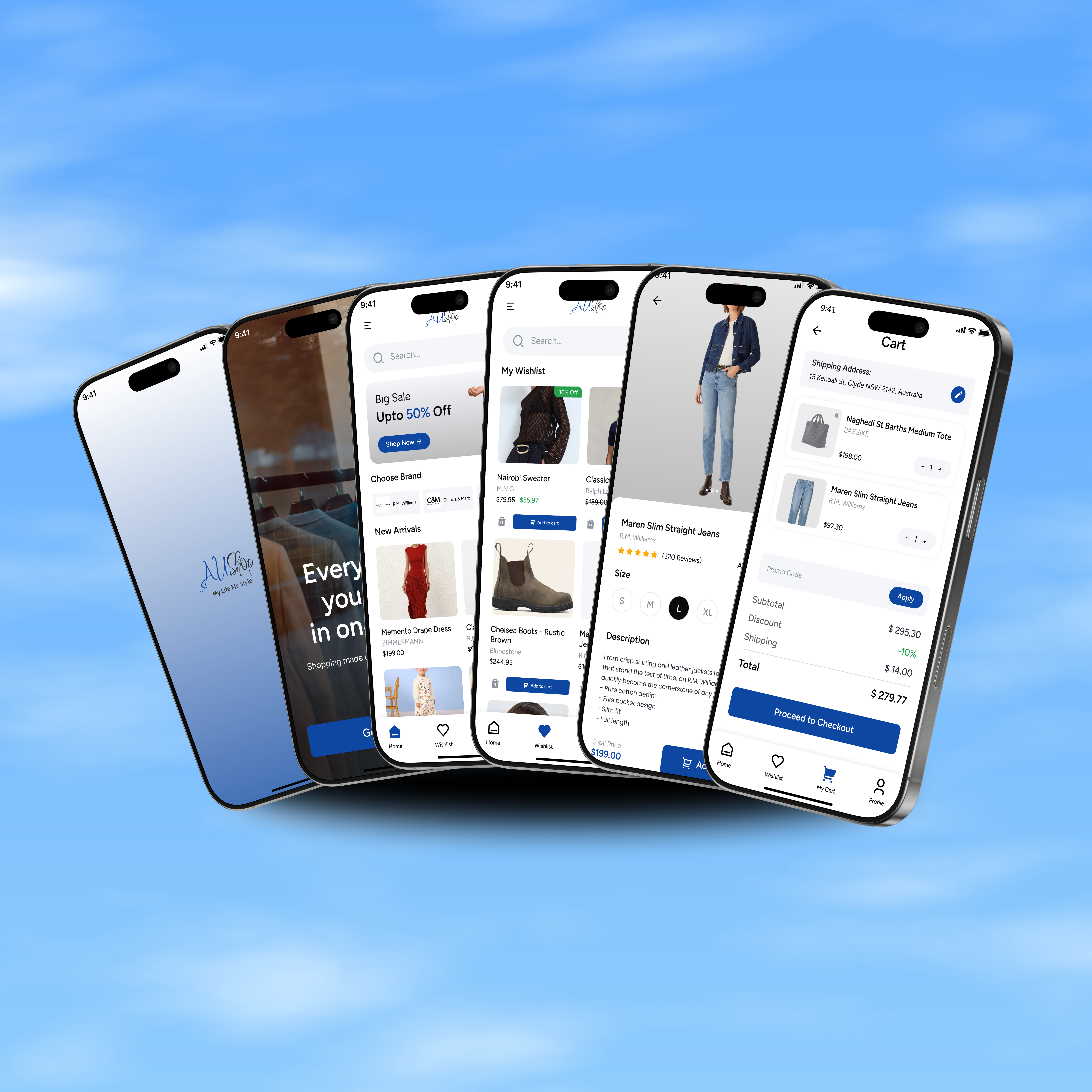 Ecommerce mobile app